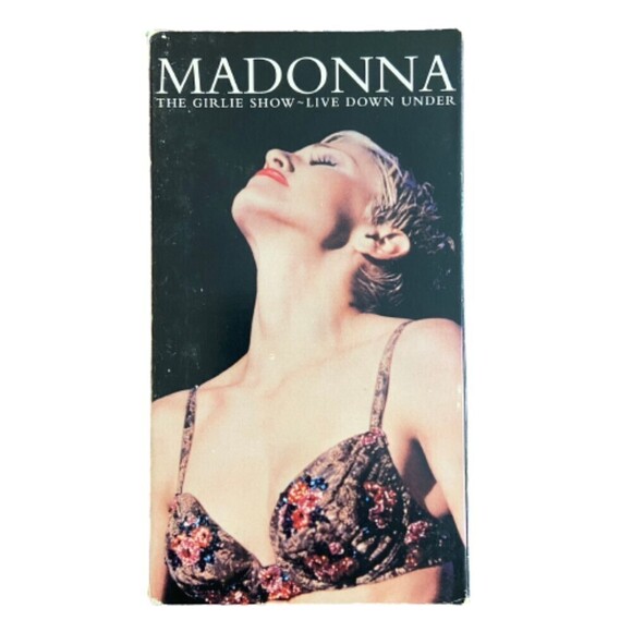 Madonna VHS Music Pop Concert The Girlie Show Love Down Under Vintage 1994 - Picture 1 of 6